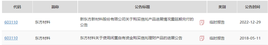 “东方”买“东方”：5000万理财踩雷+信披违规被罚的东方材料，由东证资管子公司参股